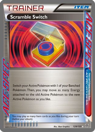 Scramble Switch (129) [Plasma Storm] Holofoil