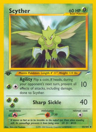 Scyther (55) [Neo Destiny] Unlimited