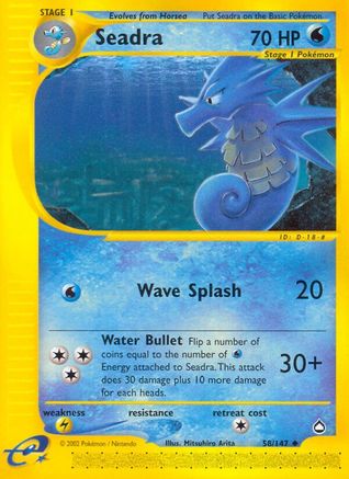 Seadra (58) [Aquapolis] Reverse Holofoil