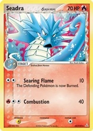 Seadra (Delta Species) (52) [Holon Phantoms] Reverse Holofoil