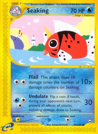 Seaking (59) [Aquapolis] Reverse Holofoil