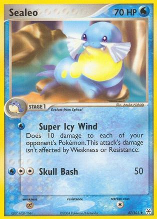 Sealeo (47) [Hidden Legends] Reverse Holofoil