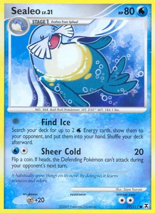 Sealeo (77) [Rising Rivals] Reverse Holofoil