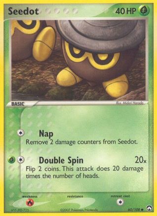 Seedot (60) [Power Keepers] Reverse Holofoil