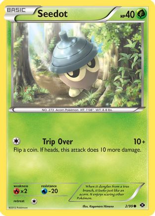Seedot (2) [Next Destinies] Reverse Holofoil