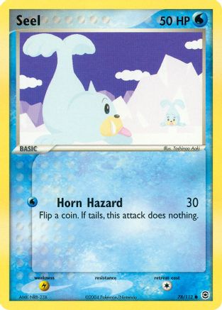 Seel (78) [FireRed & LeafGreen] Reverse Holofoil