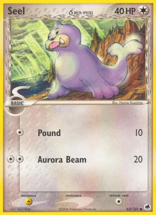 Seel (Delta Species) (62) [Dragon Frontiers]