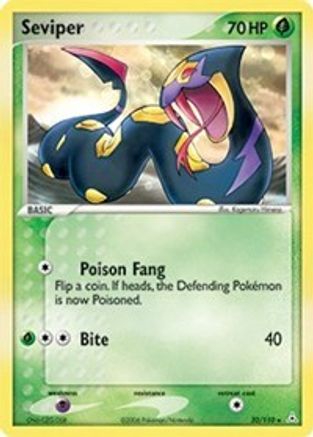 Seviper (32) [Holon Phantoms] Reverse Holofoil