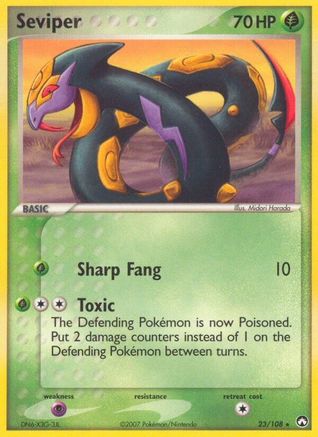 Seviper (23) [Power Keepers]