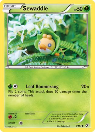 Sewaddle (9) (9) [Legendary Treasures]