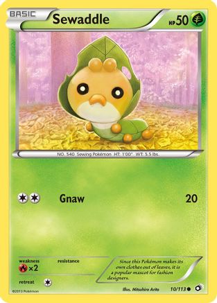 Sewaddle (10) (10) [Legendary Treasures]