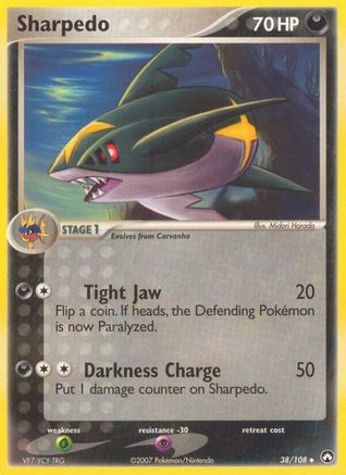 Sharpedo (38) [Power Keepers]