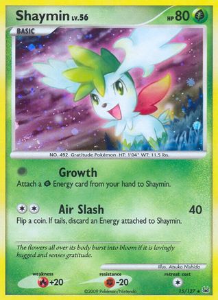 Shaymin (15) (15) [Platinum] Reverse Holofoil