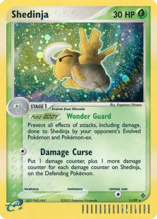 Shedinja (11) [Dragon] Holofoil