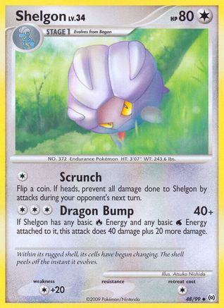 Shelgon (48) [Arceus] Reverse Holofoil