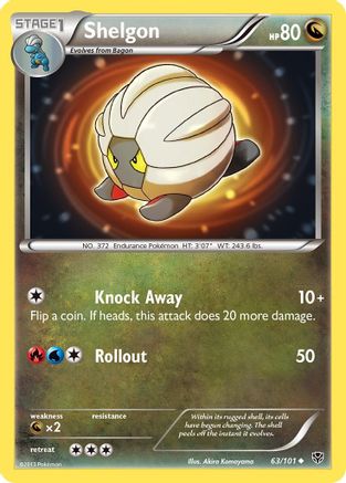Shelgon (63) [Plasma Blast]