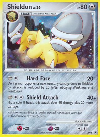 Shieldon - DP08 (DP08) [Diamond and Pearl Promos] Holofoil