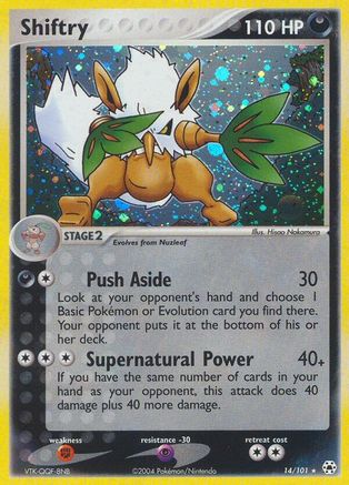 Shiftry (14) [Hidden Legends] Holofoil