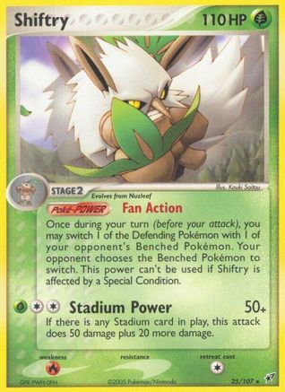 Shiftry (25) [Deoxys]