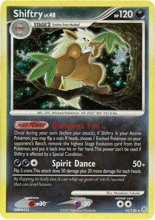 Shiftry (14) [Diamond and Pearl] Holofoil
