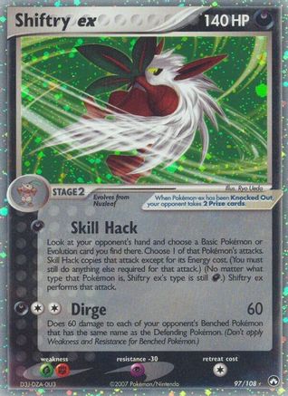 Shiftry ex (97) [Power Keepers] Holofoil