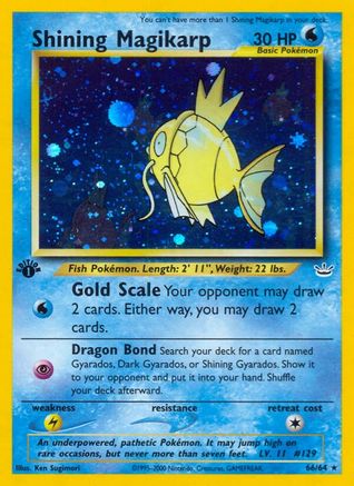 Shining Magikarp (66) [Neo Revelation] Unlimited Holofoil