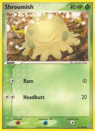Shroomish (63) [Emerald]