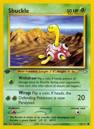 Shuckle (72) [Neo Genesis] Unlimited