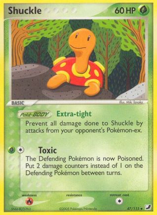 Shuckle (47) [Unseen Forces] Reverse Holofoil