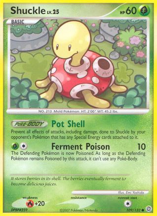 Shuckle (109) [Secret Wonders] Reverse Holofoil