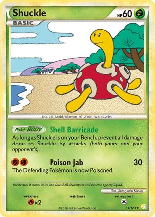 Shuckle (11) [HeartGold SoulSilver] Reverse Holofoil