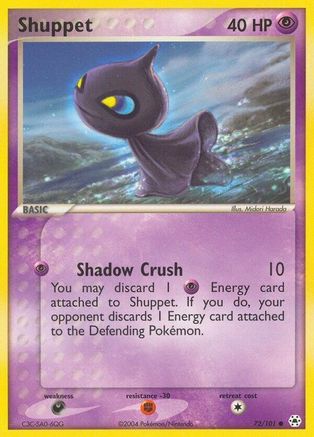 Shuppet (72) [Hidden Legends] Reverse Holofoil