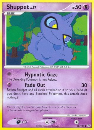 Shuppet (92) [Platinum] Reverse Holofoil