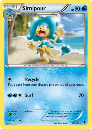 Simipour (38) [XY Base Set]