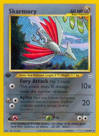 Skarmory (23) [Neo Revelation] 1st Edition