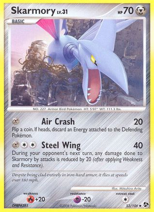 Skarmory (53) [Great Encounters] Reverse Holofoil