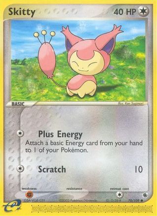 Skitty - 70/109 (70) [Ruby and Sapphire]