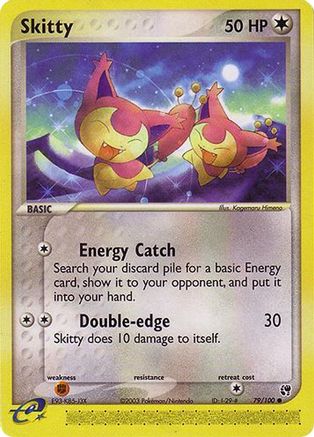 Skitty (79) [Sandstorm] Reverse Holofoil