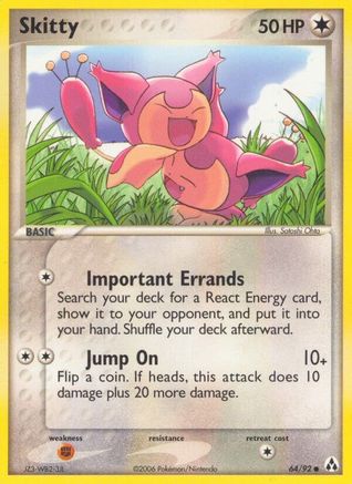 Skitty (64) [Legend Maker] Reverse Holofoil