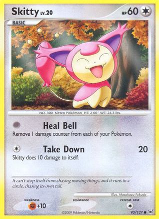 Skitty (93) [Platinum] Reverse Holofoil