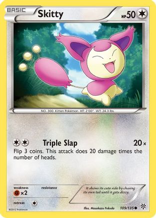 Skitty (109) [Plasma Storm] Reverse Holofoil
