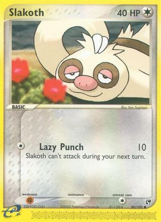 Slakoth (80) [Sandstorm] Reverse Holofoil