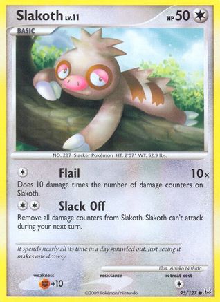 Slakoth (95) [Platinum] Reverse Holofoil