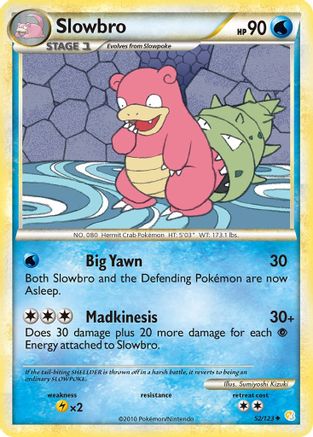 Slowbro (52) [HeartGold SoulSilver] Reverse Holofoil