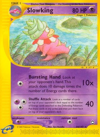 Slowking (34) [Aquapolis] Reverse Holofoil