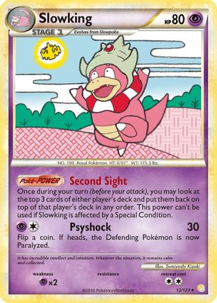 Slowking (12) [HeartGold SoulSilver] Reverse Holofoil