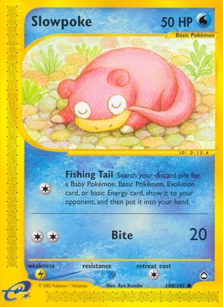 Slowpoke (108) [Aquapolis]