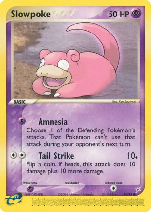 Slowpoke (45) [Team Magma vs Team Aqua] Reverse Holofoil