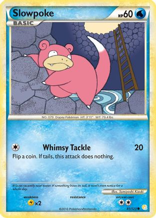 Slowpoke (81) [HeartGold SoulSilver] Reverse Holofoil