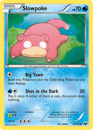 Slowpoke (23) [Dark Explorers] Reverse Holofoil